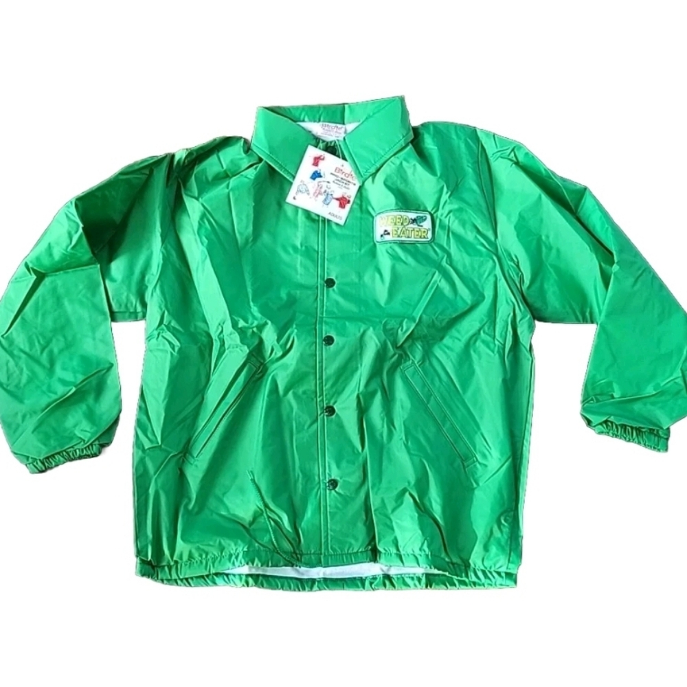 VTG Weed Eater Birdie By Richard A. Leslie All-Sports Unisex Jacket Sz L NOS